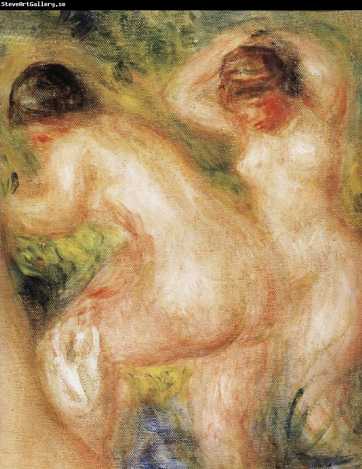 Pierre Renoir Seated Nude (detail)